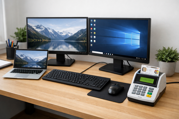 Einrichtung des Arbeitsplatzes